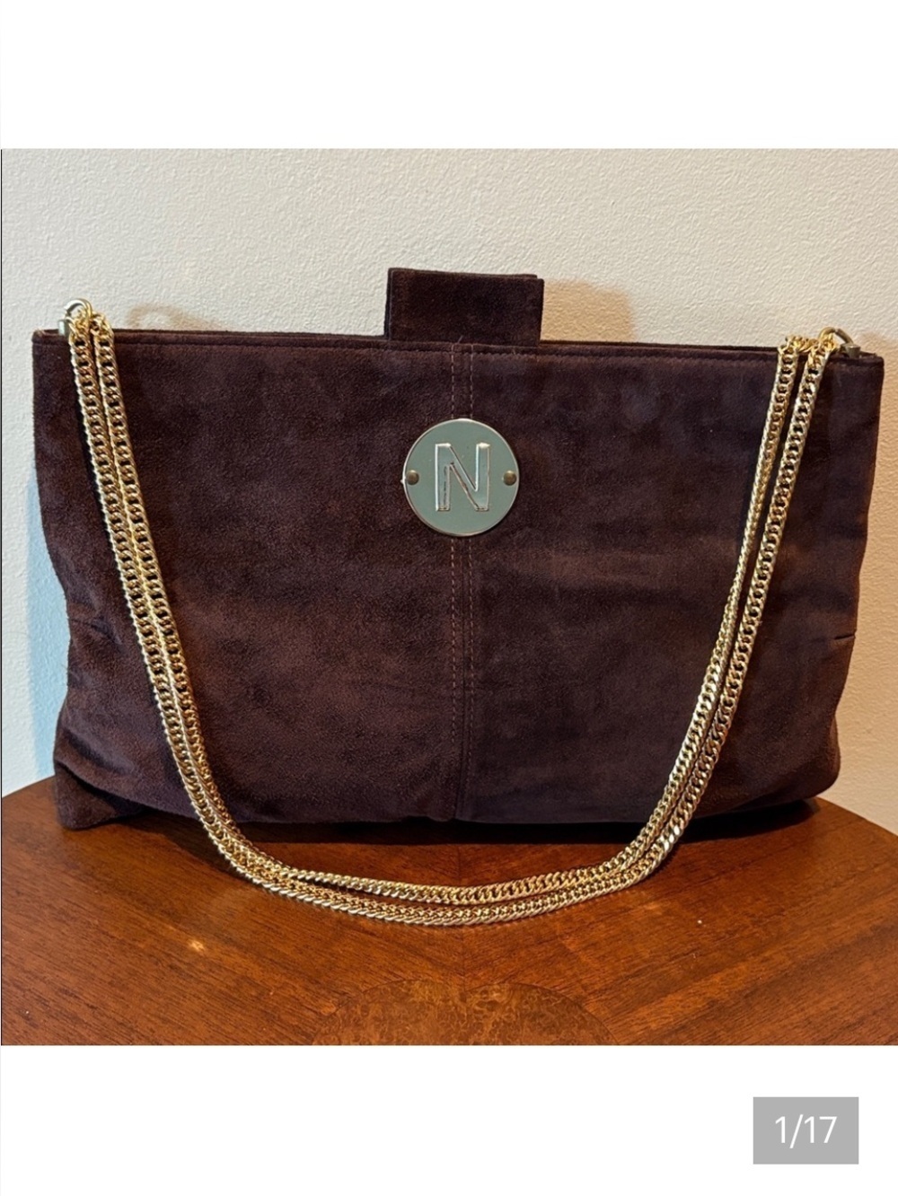 Ruth Seltz vintage Custom your initial shoulder/ Crossbody bag  Satchel clutch